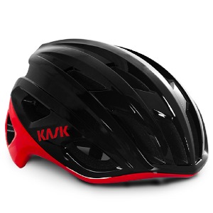 카스크 모지토 큐브 자전거 헬멧 - 블랙/레드